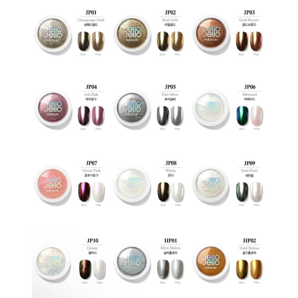 JELLO JELLO JP01 Champagne Gold Mirror Powder - Nail Art