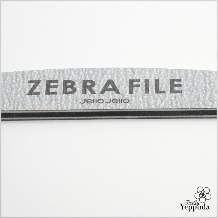 JELLO JELLO Zebra Half Moon Grey 150/150 File - Tools