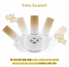 This image features a collection of 6 adorable rolling nail polish bottles from the JIN.B Ding Gading product line. The bottles have a unique, whimsical design with stylized eyes and expressions, creating a playful and charming aesthetic. The product includes custom stickers and a chart, making it a fun and engaging nail care experience for users. The image highlights the brand's focus on delivering a delightful and interactive nail care solution