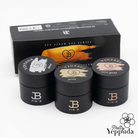 JIN.B Vintage Metal Gel Liner Set - Gel