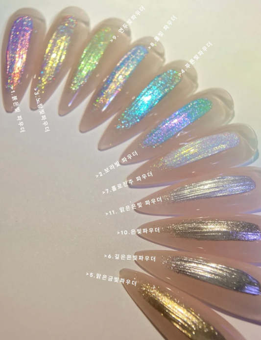 L.A.P Like A prism Powder series 5.Aqua - Nail Art