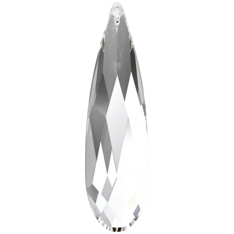 MAKE.N Bundle Corner Lace Swarovski Frame including Swarovski Stones - 2pcs (02-4Silver) - Nail Art