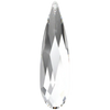 MAKE.N Bundle Corner Lace Swarovski Frame including Swarovski Stones - 2pcs (02-4Silver) - Nail Art