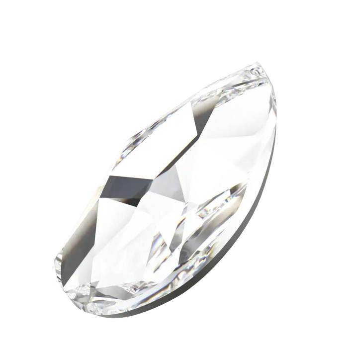 MAKE.N Bundle Corner Lace Swarovski Frame including Swarovski Stones - 2pcs (02-3Gold) - Nail Art