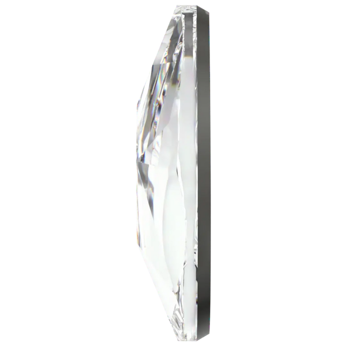 MAKE.N Bundle Corner Lace Swarovski Frame including Swarovski Stones - 2pcs (02-3Silver) - Nail Art
