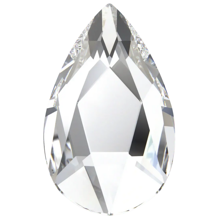 MAKE.N Bundle Corner Lace Swarovski Frame including Swarovski Stones - 2pcs (02-3Silver) - Nail Art
