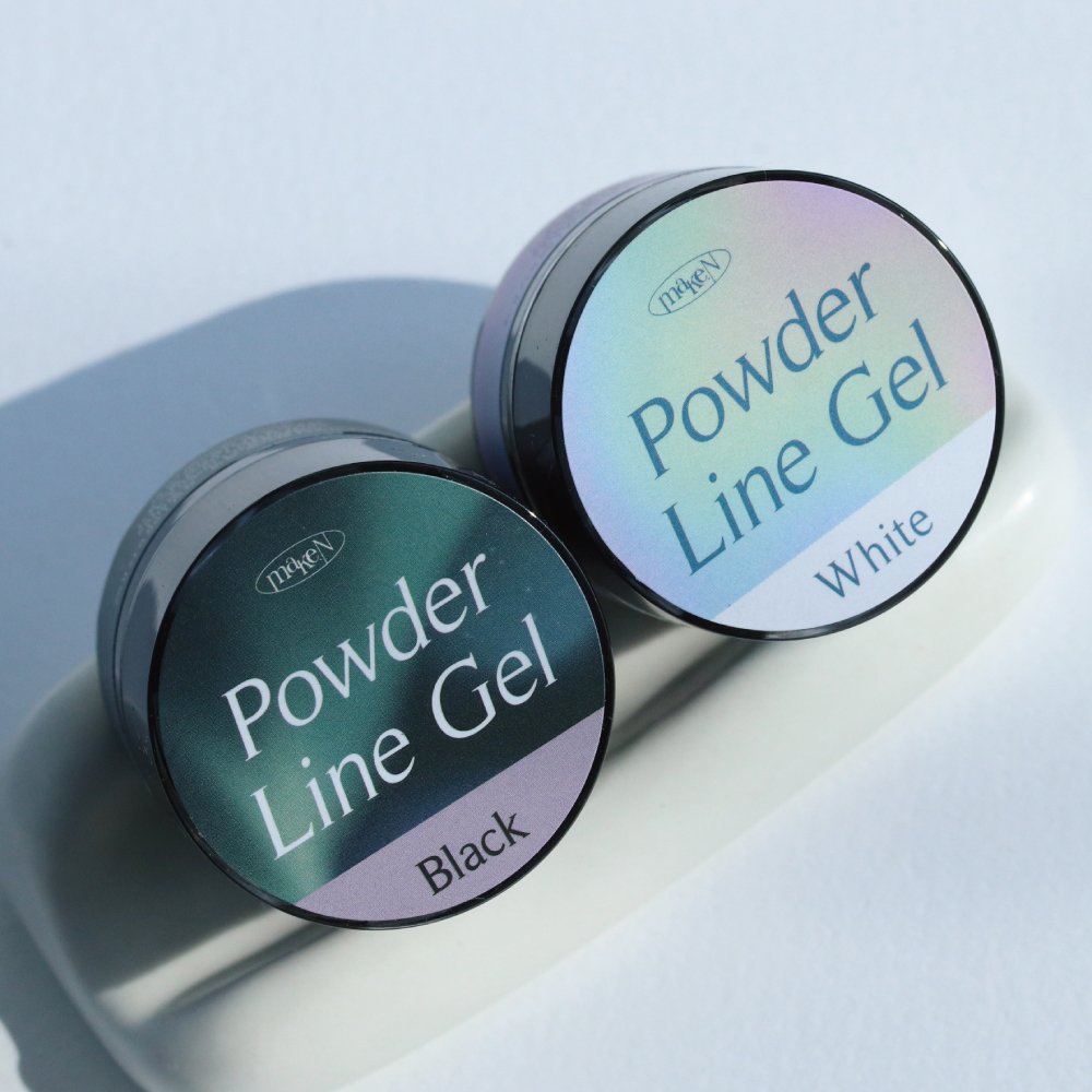 MAKE.N POWDER LINE BLACK GEL (5g) - Gel