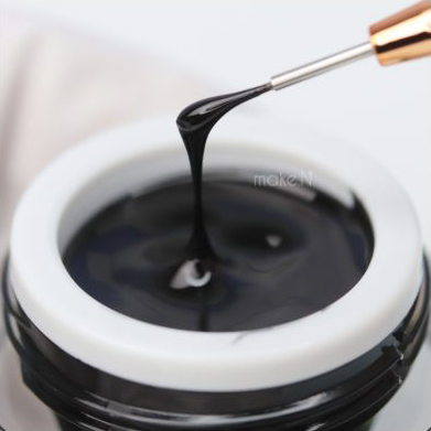 MAKE.N POWDER LINE BLACK GEL (5g) - Gel