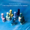 Vibrant and versatile color palette of the MAYO Atlantis Collection spanning lavender blue to deep blue, offering diverse seasonal hues for a captivating nail art experience. Showcases the comprehensive range of high-quality, long-lasting gel nail products from the renowned MAYO brand.