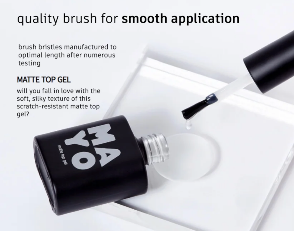 MAYO Matte Top Gel | Korean Nail Supply for Europe | Gelnagel