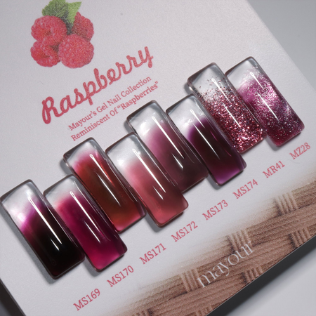 MAYOUR Raspberry Collection 8pcs/set (8x8ml) - Gel