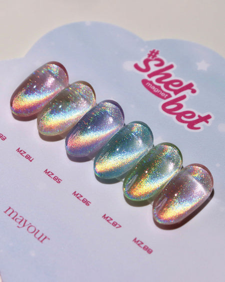 MAYOUR Sher-Bet Collection 6pcs/set (6x8ml) - PREORDER - Shipping before end of May - Gel