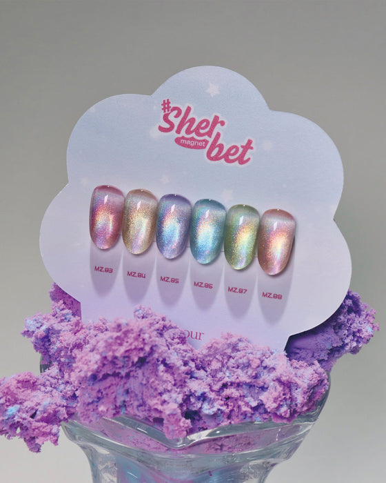 MAYOUR Sher-Bet Collection 6pcs/set (6x8ml) - PREORDER - Shipping before end of May - Gel