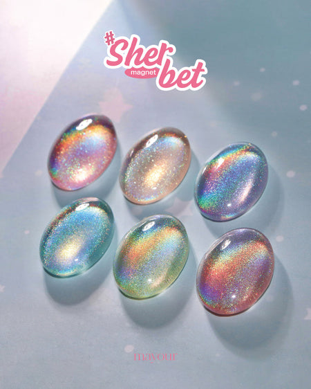 MAYOUR Sher-Bet Collection 6pcs/set (6x8ml) - PREORDER - Shipping before end of May - Gel