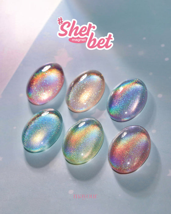 MAYOUR Sher-Bet Collection 6pcs/set (6x8ml) - PREORDER - Shipping before end of May - Gel
