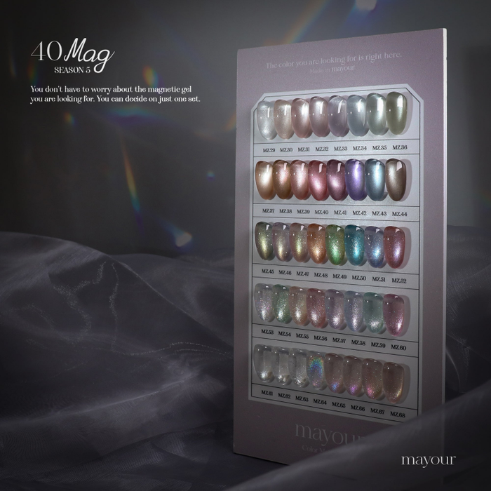 MAYOUR The Collector Season 5 Magnetic Gels (40pcs/set) - Gel