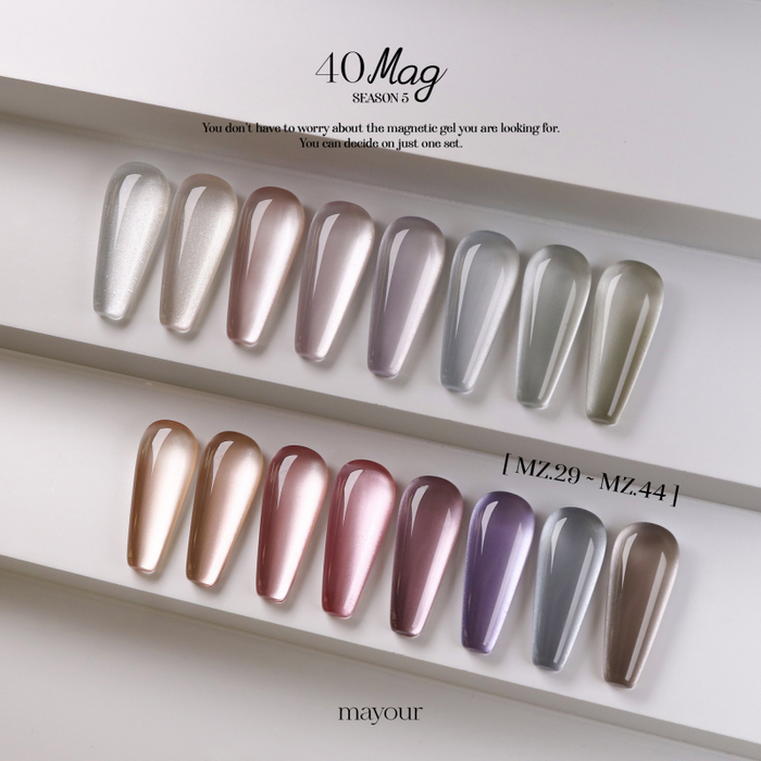 MAYOUR The Collector Season 5 Magnetic Gels (40pcs/set) - Gel