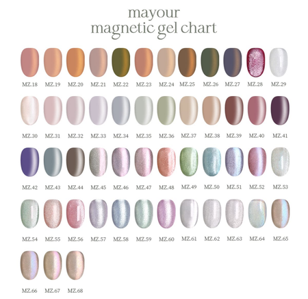 MAYOUR The Collector Season 5 Magnetic Gels (40pcs/set) - Gel