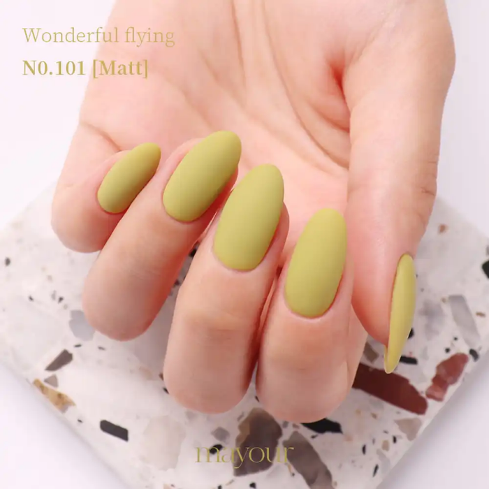 Wonderful flying nails in a captivating autumn-inspired palette, inviting you to soar to new heights with this MAYOUR collection. A diverse range of opaque shades perfectly capture the whimsical essence of hot air balloon adventures, elevating your manicure with a touch of enchantment.