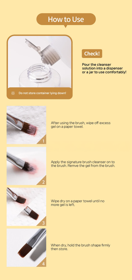 MITHMILLO Artistic Signature Brush Cleanser (150ml) - Products