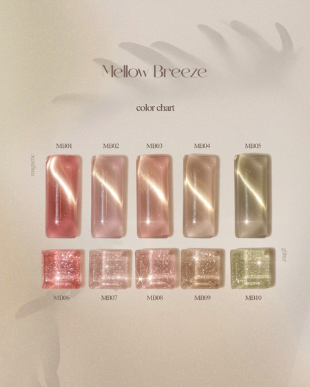 MITHMILLO Artistic Signature Mellow Breeze Collection - 10pcs/set - Gel