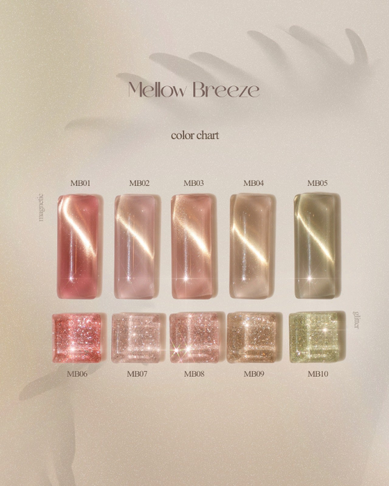 MITHMILLO Artistic Signature Mellow Breeze Collection - 10pcs/set - Gel