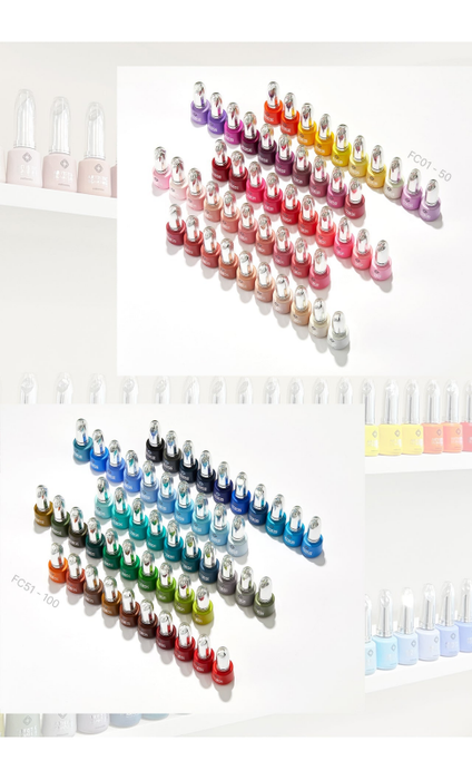 MITHMILLO Artistic Signature Quick Pro Full Set Non-Wipe Color Gel 100pcs/set - Gel