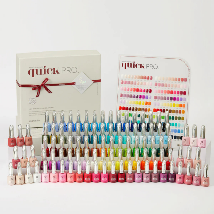 MITHMILLO Artistic Signature Quick Pro Full Set Non-Wipe Color Gel 100pcs/set - Gel