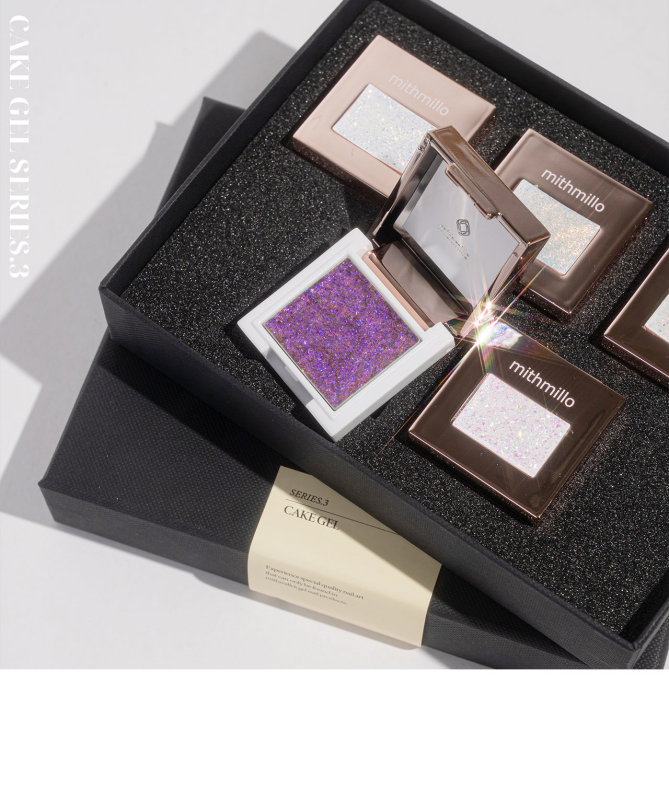 MITHMILLO Cakegel (series 3) Glitter (5 colors) CA86-90 - Gel