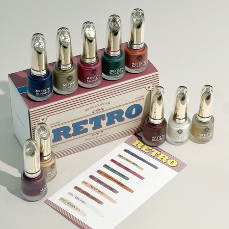 MITHMILLO Retro Ink Set 10pcs/set - Nail Art