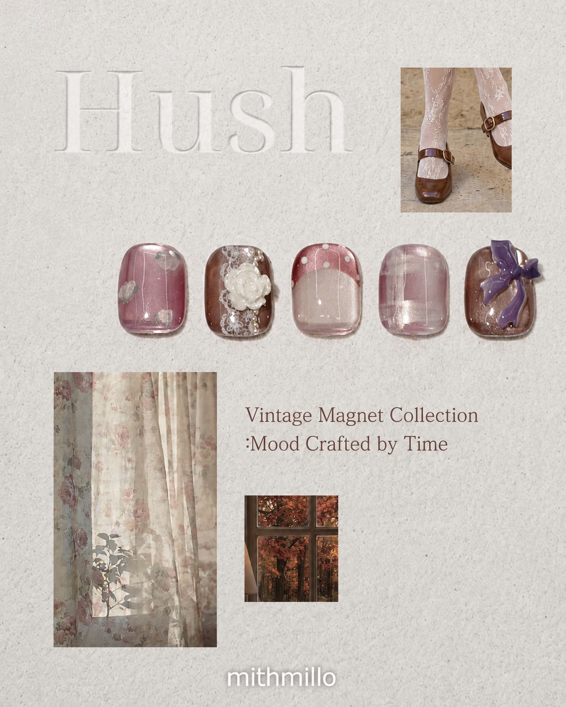 MITHMILLO Hush Collection (HS01–HS10) – 10 × 10 ml Magnetic Gel Set