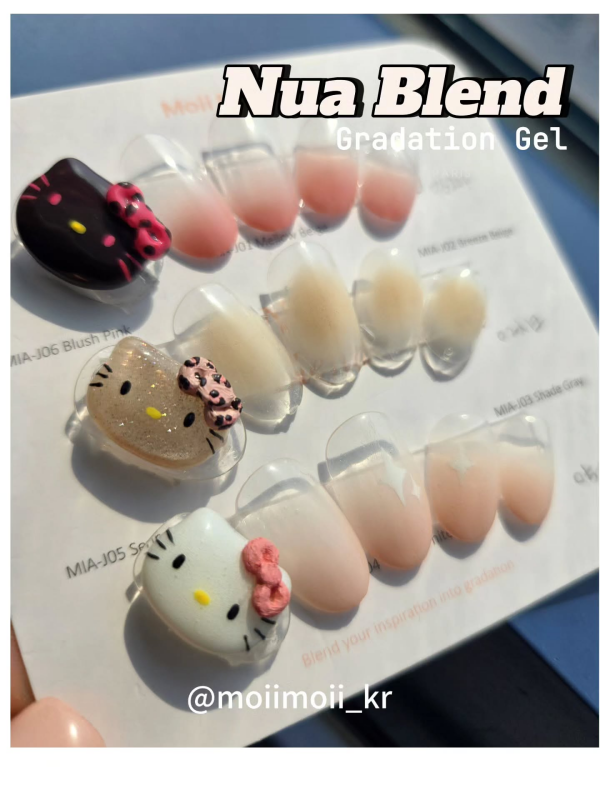 MOII MOII Gel Art MIA J01-J06 - Gel