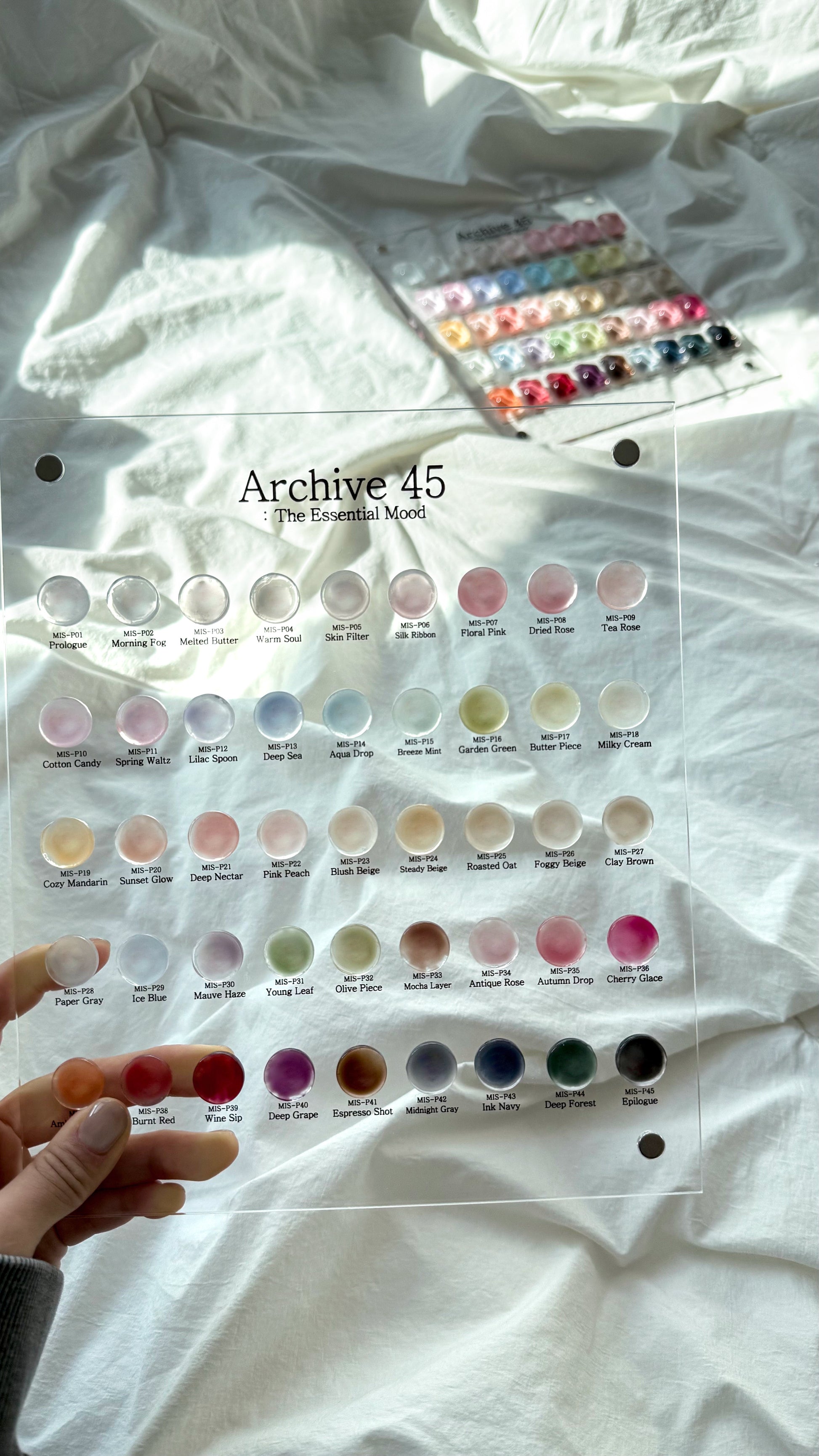 MOII MOII P01 Syrup Gel Polish – Archive45 Collection (10ml) - Gel
