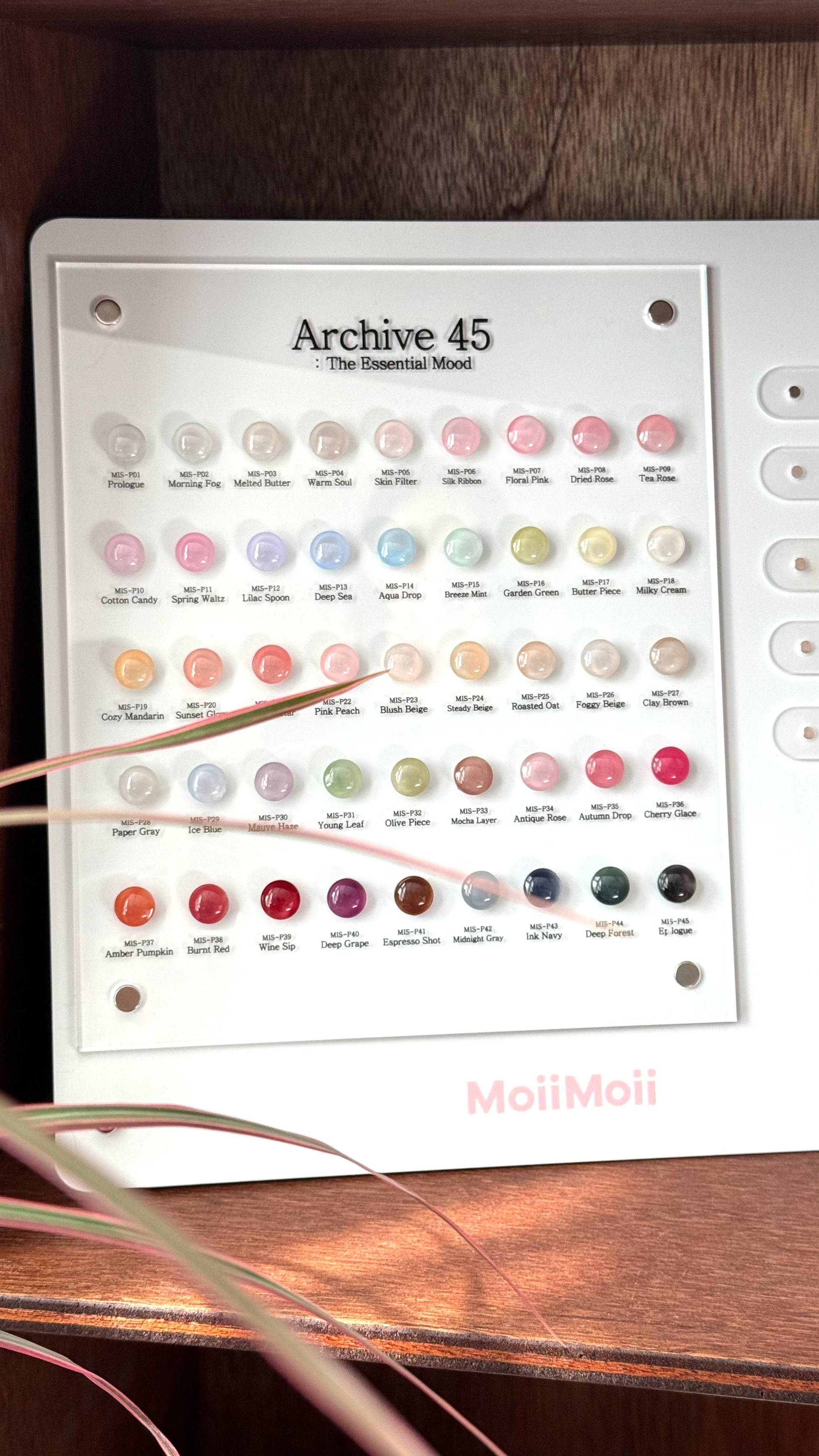 MOII MOII P12 Syrup Gel Polish – Archive45 Collection (10ml) - Gel