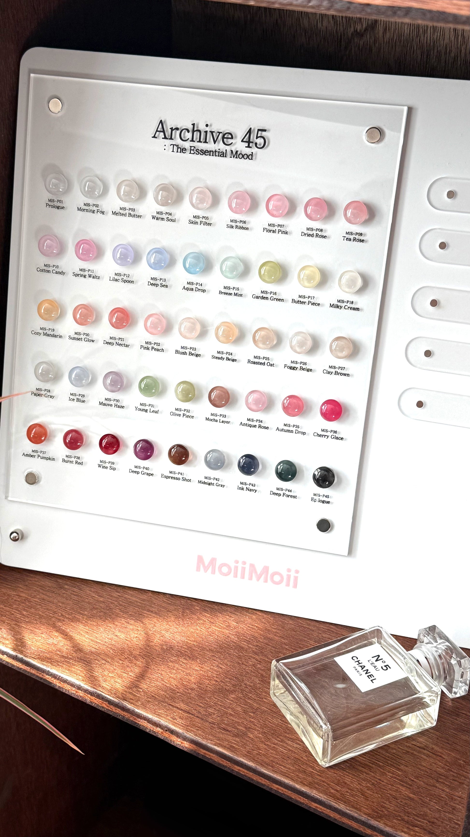 MOII MOII P45 Syrup Gel Polish – Archive45 Collection (10ml) - Gel