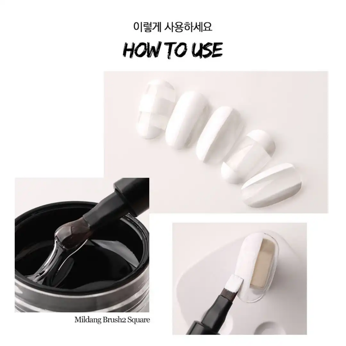 Compact, push-activated makeup brushes with a sleek, minimalist design for easy storage and convenient application. Mostive Mildang Brush Square #4 provides a seamless and efficient makeup experience, catering to the modern, on-the-go consumer's needs.