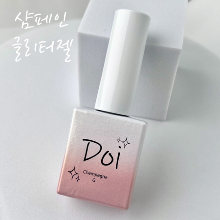 NAILBAYO DOI Champagne Gliter (10ml) - Gel