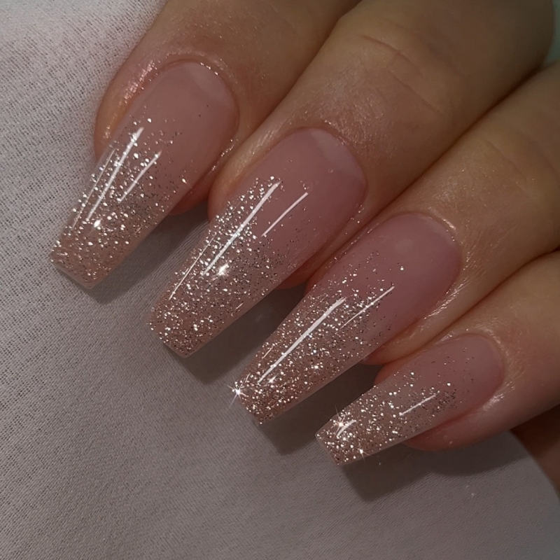 NAILBAYO DOI Champagne Gliter (10ml) - Gel