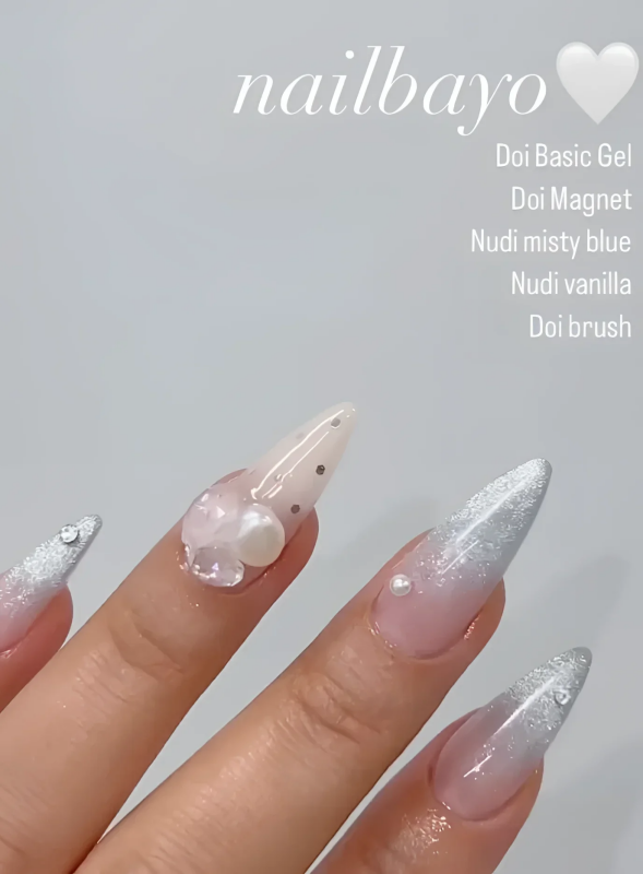 DOI Nudi Gel Mystic Blue - 10ml | Korean Nail Supply for Europe | Gelnagel
