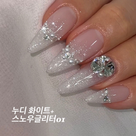 NAILBAYO DOI Snow #01 (10ml) - Gel