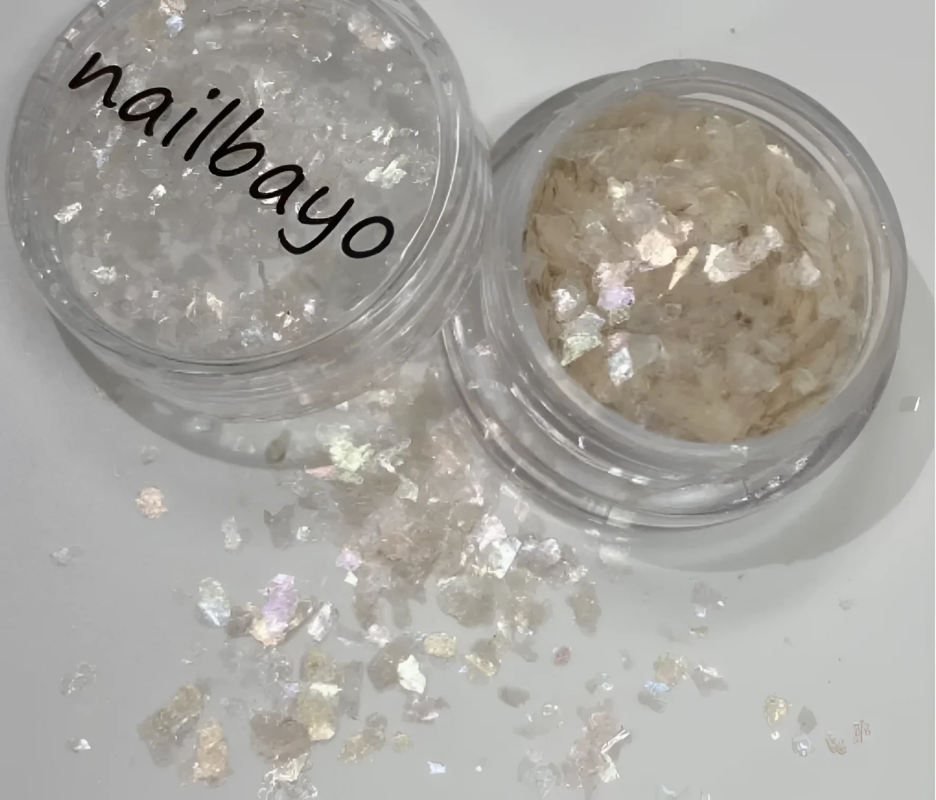 Nailbayo - Jagealitter (Pearl Flake) | Korean Nail Supply for Europe | Gelnagel