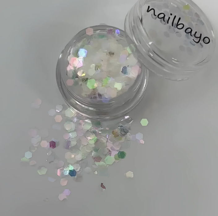 Nailbayo - Lily Glitter - 1g | Korean Nail Supply for Europe | Gelnagel