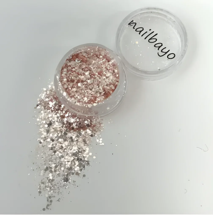 Nailbayo - Ruby Glitter | Korean Nail Supply for Europe | Gelnagel