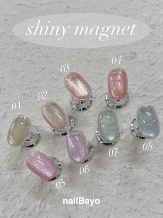 Nailbayo Shiny Magnet #01 - Gel