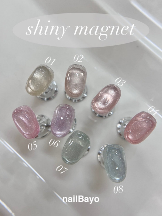 Nailbayo Shiny Magnet #08 - Gel
