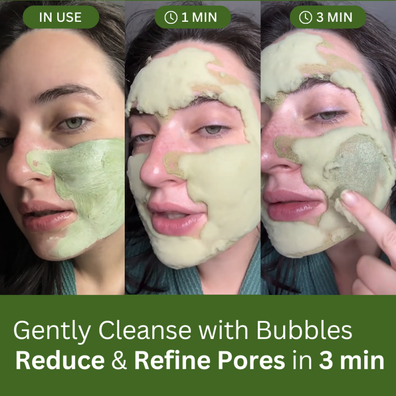 P.CALM HB-002 Holy Basil Sparking Bubble Mask 90g - Skin Care