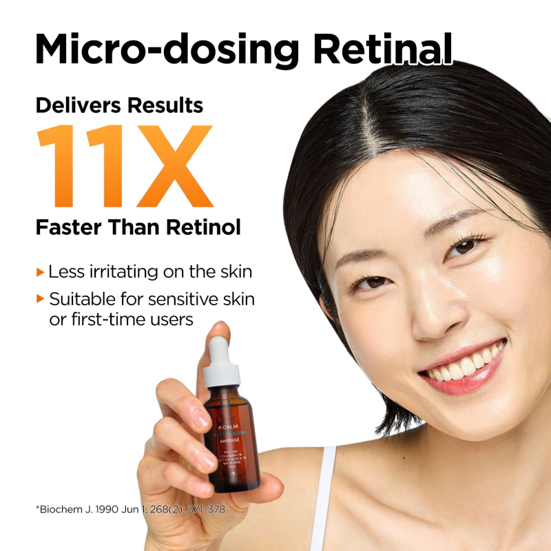P.CALM RN-001 RETINOLAGEN Pore Tightening SERUM[AMPOULE] - Skin Care