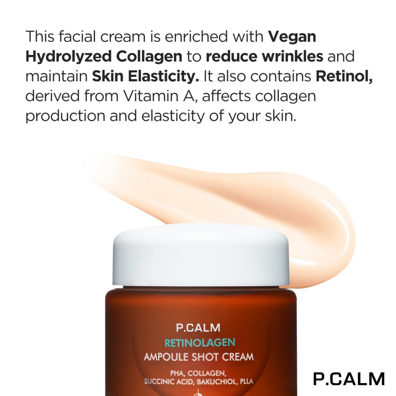 P.CALM RN-002 RETINOLAGEN Pore Tightening Cream - Skin Care