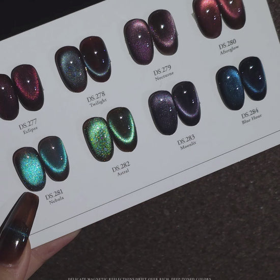 DGEL Midnight eight-colour magnetic reflection demonstration