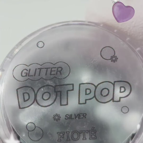 FIOTE Dot Pop Silver nail-art application tutorial; other materials sold separately